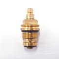 Brass core faucet cartridges